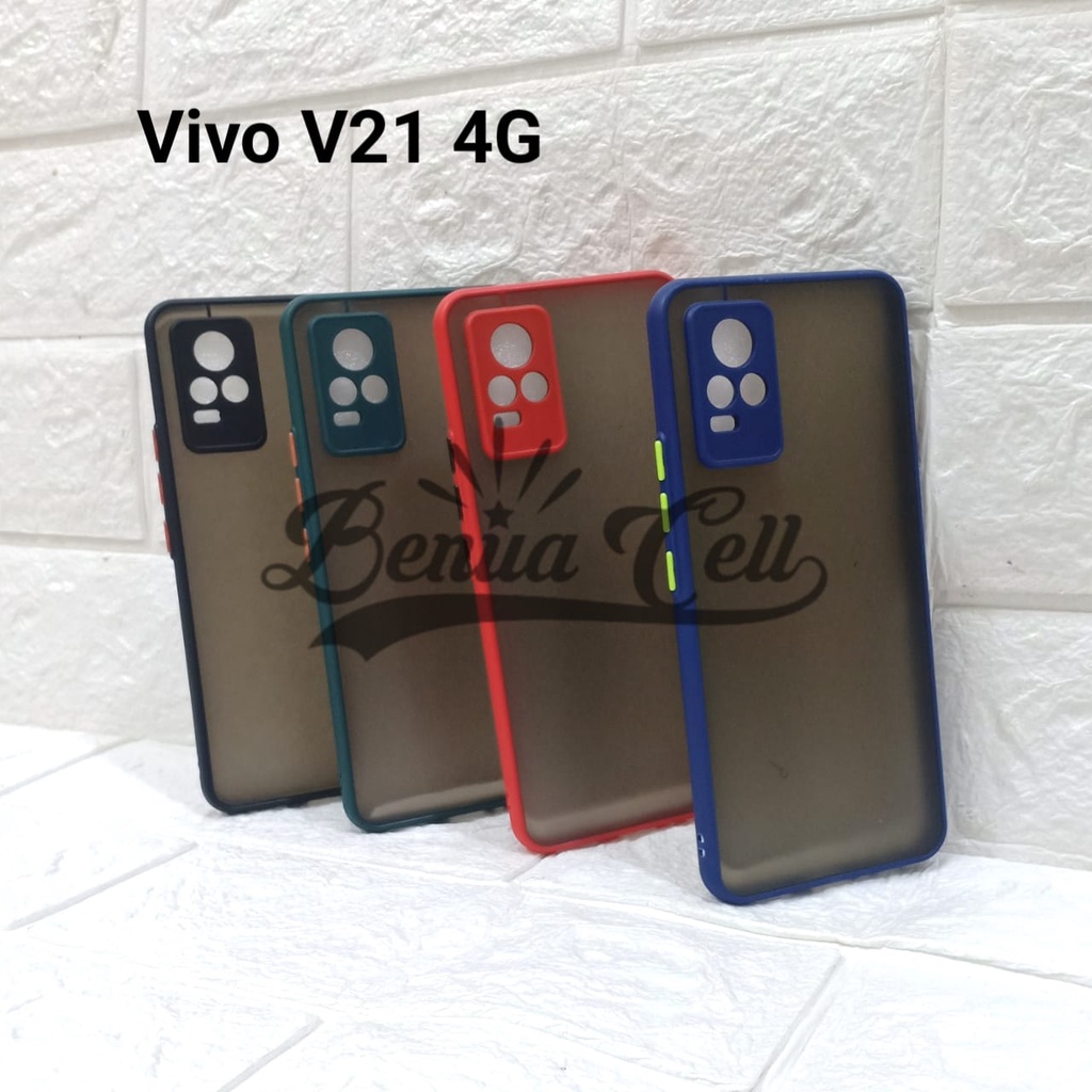 SOFTCASE V21 5G 4G - CASE MATTE FULL COLOR VIVO V21 4G V21 5G - BC