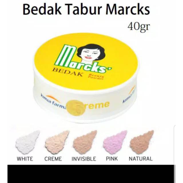Bedak Marcks Creme