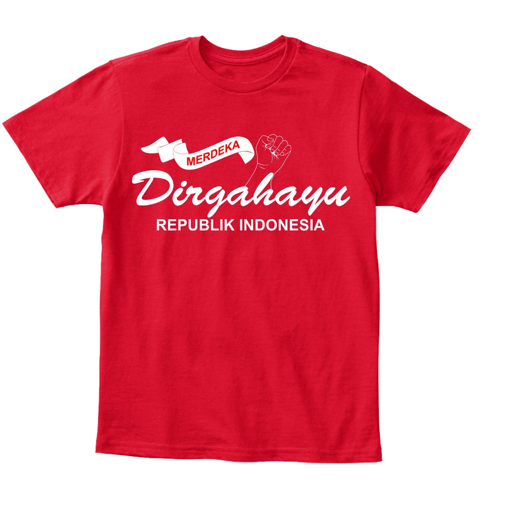 Jual KAOS AGUSTUSAN HUT RI 17 AGUSTUS KE 77 MERDEKA Shopee Indonesia