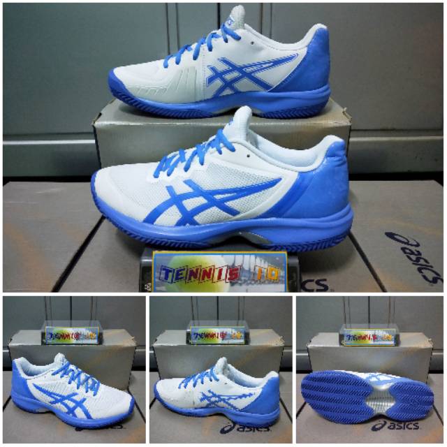 Sepatu Tenis Tennis Asics Gel - Court Speed - White/Blue