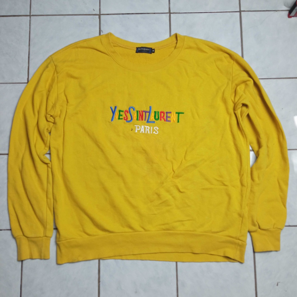 JUAL SWEATSHIRT YSL YVES SAINT LAURENT