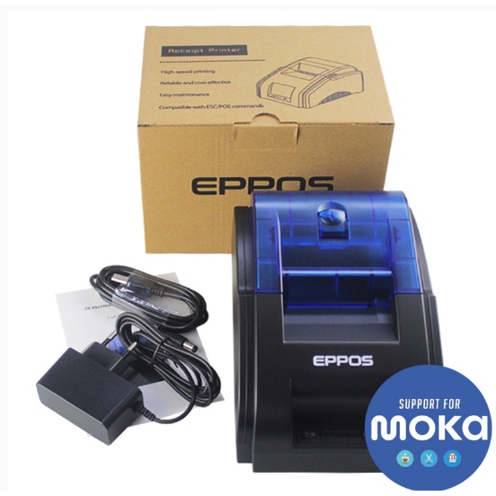 [TERLARIS] Printer Bluetooth Murah POS Thermal 58mm EPPOS &amp; QPOS RPP02 PLUS Android (FREE KERTAS 1 ROLL) bisa cetak resi