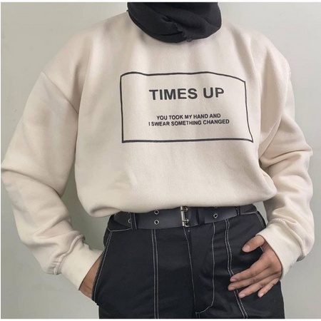 OVERSIZE TIMES UP SWEATER | SWEATER TIMES UP