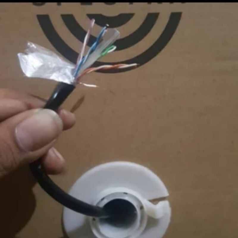 Kabel Lan FTP Cat 6 Spectra Outdoor Meteran/ Eceran