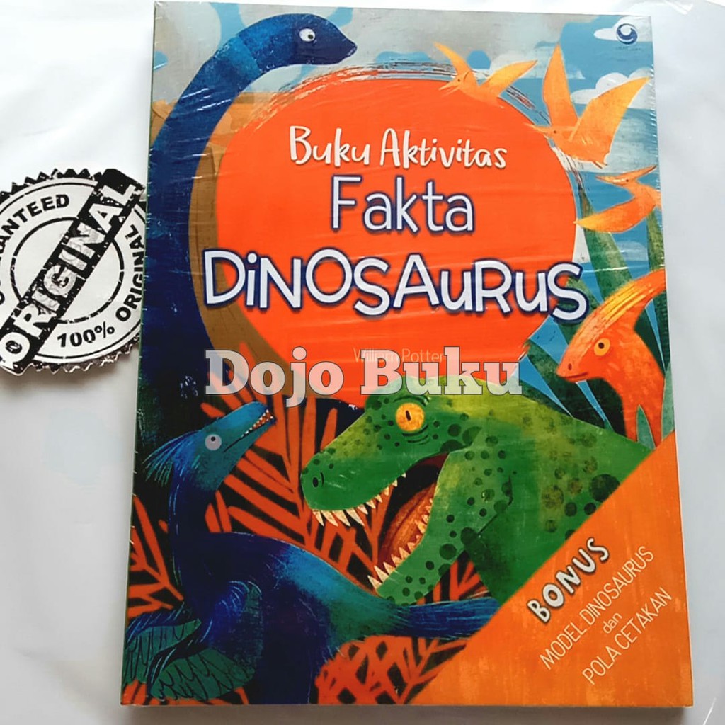 Buku Aktivitas Fakta Dinosaurus by William Potter