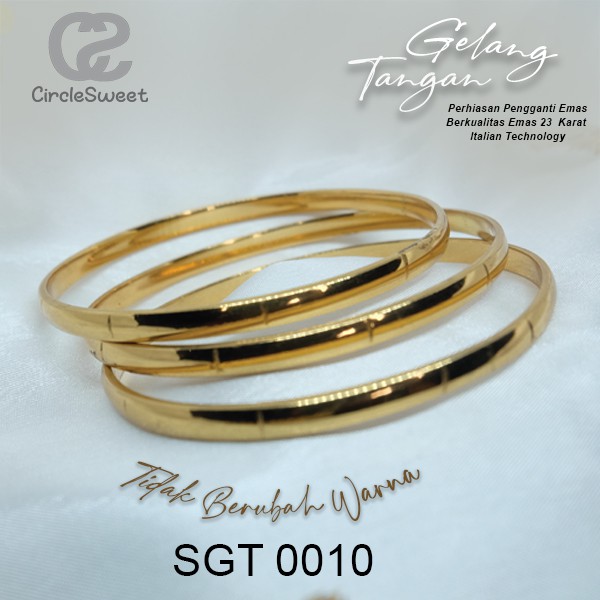 Eka Swasa Gelang Keroncong Wanita Isi 3  Eka Swasa SGT0010