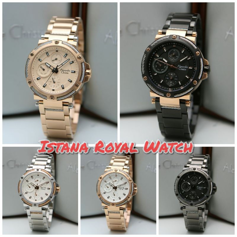 [BEST SELLER✔] JAM TANGAN WANITA ALEXANDRE CHRISTIE AC6561 / AC 6561 ORIGINAL GARANSI RESMI 1TAHUN