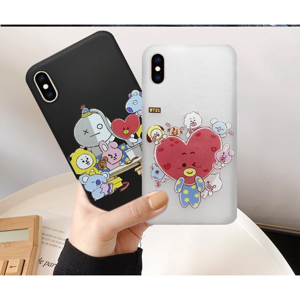 CASE MASCOT BT21 BTS A01 CORE A02 A02S A10S A11 A12 A21S A22 A31 A32 A51 A52 A71 A72 M02 M02S M11