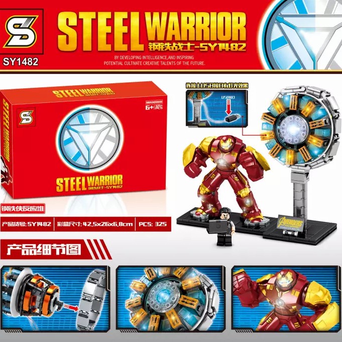 Jual Lego Hulkbuster Harga Terbaik Mainan Games Hobi Koleksi November 2021 Shopee Indonesia