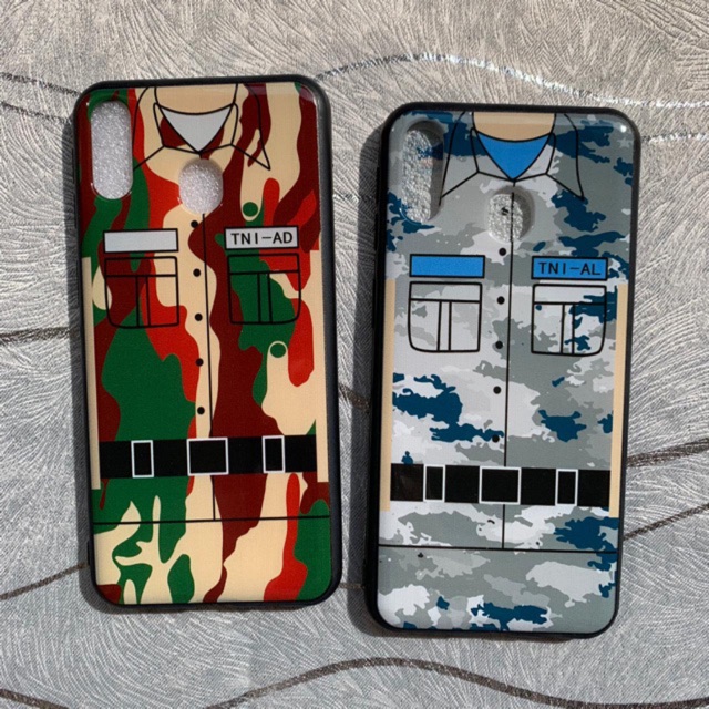 CASE ARMY ALL TYPE HP TNI AL/AU/AD FULL ULTRAVIOLET KILAT HARDCASE