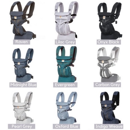 Ergobaby Omni 360 Cool Air Mesh Carrier - Ergo Baby Original Gendongan Anak Bayi Baby Carrier Support