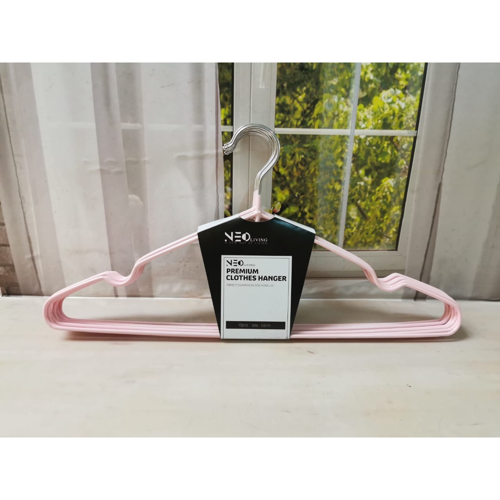 Neo Living - Hanger Dewasa Stainless Steel / Gantungan Baju Dewasa / Hanger Dewasa Premium