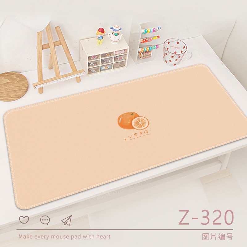 Mouse Pad Ukuran Besar Tebal Motif Kartun Untuk Meja Komputer