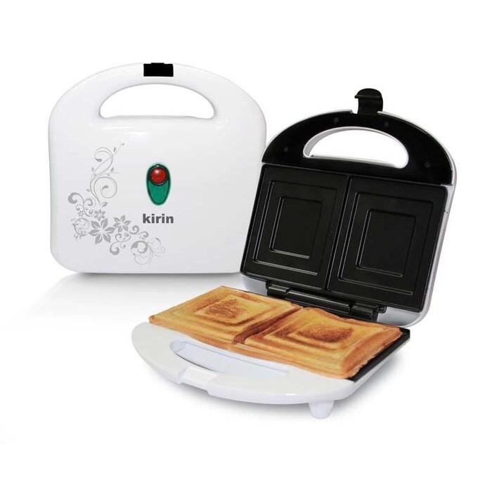 Kirin Sandwich Toaster KST 365 (Pemanggang Roti) untuk roti selai dll (Warna Random)