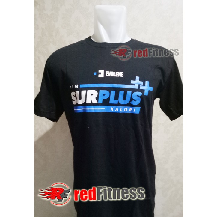Kaos T-Shirt Evolene Tim Surplus Kalori / Olahraga Fitness Tennis Bulutangkis