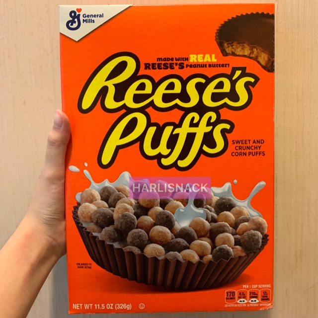 

Reeses's Peanut Butter Puff Cereal Family 326gr