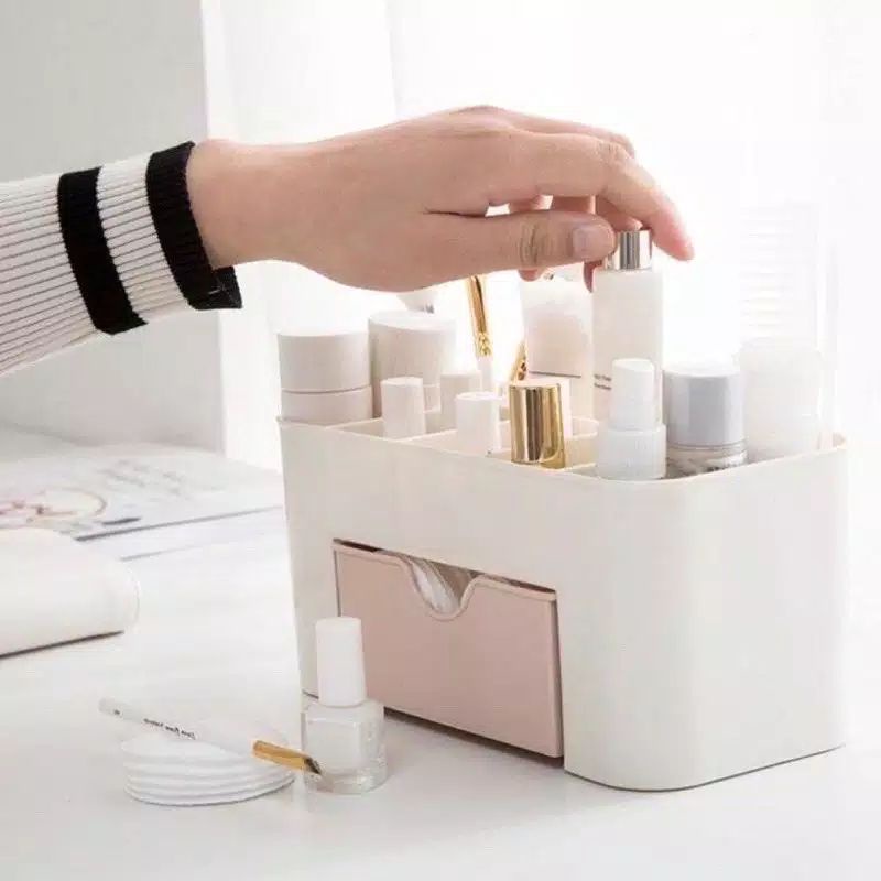 [COD] Tempat Laci Rak Kosmetik Serbaguna Multifungsi Rak Organizer Kosmetik Bedak