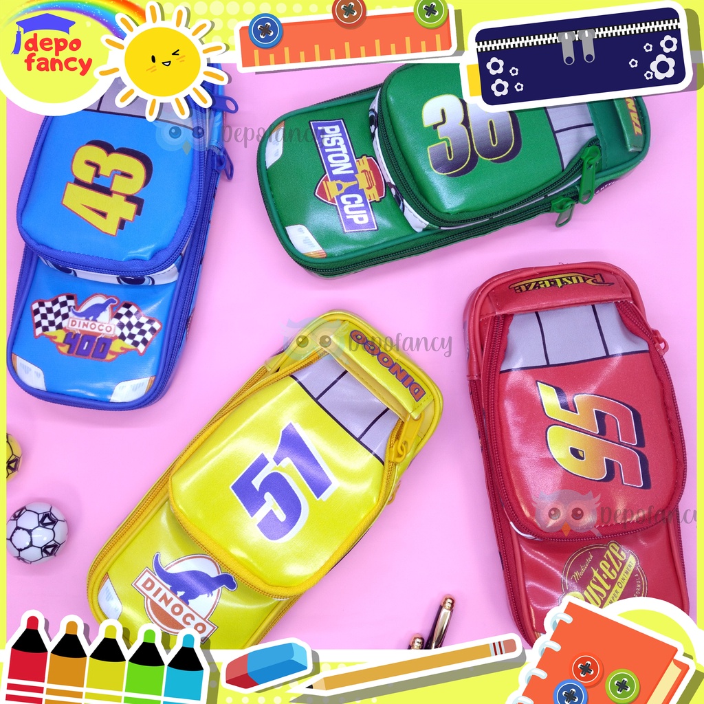 

KOTAK PENSIL 1 Resleting / TEMPAT PENSIL / TEPAK PENSIL / BOX PEN / Boks Pensil / Pencil Case TB25