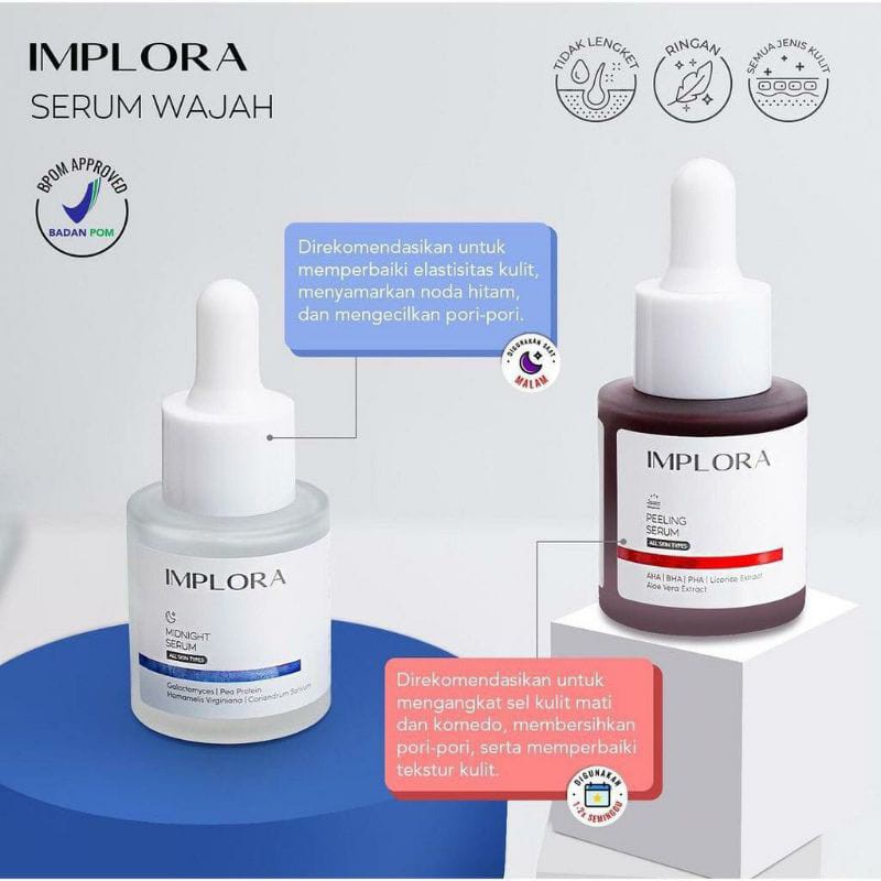 IMPLORA SERUM WAJAH | IMPLORA FACE SERUM