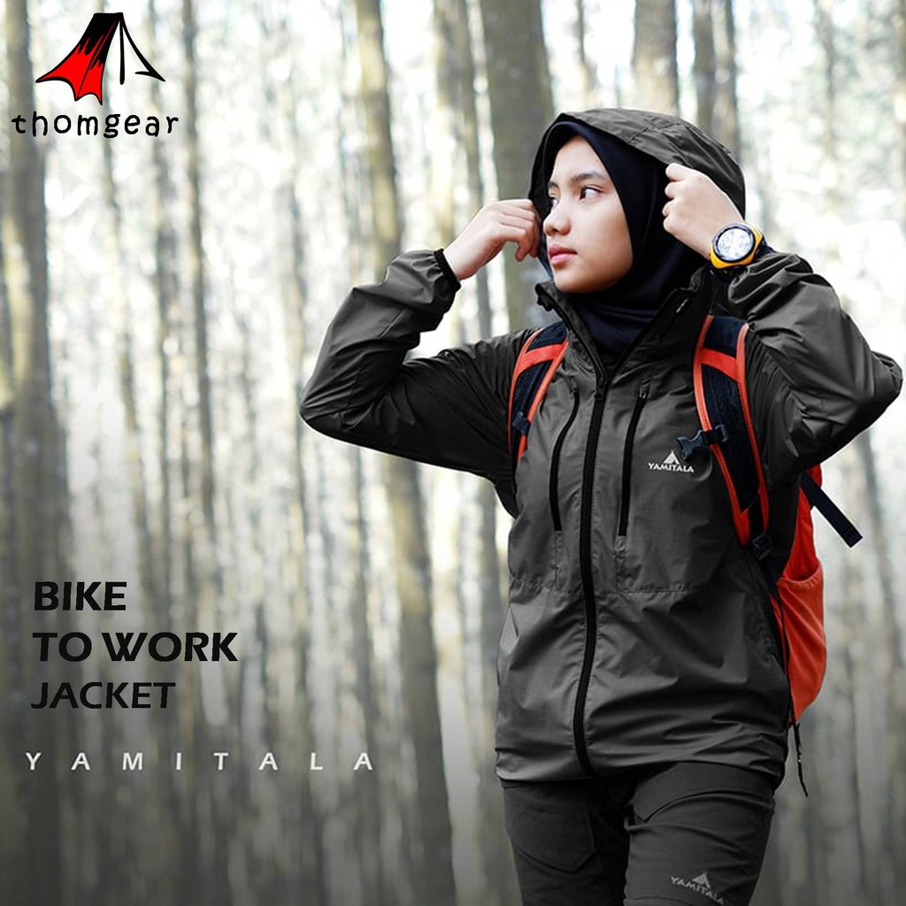 Jaket Ultralight Yamitala Bike To Work Quickdry Packable M L XL XXL Thomgear Adventure Paiton