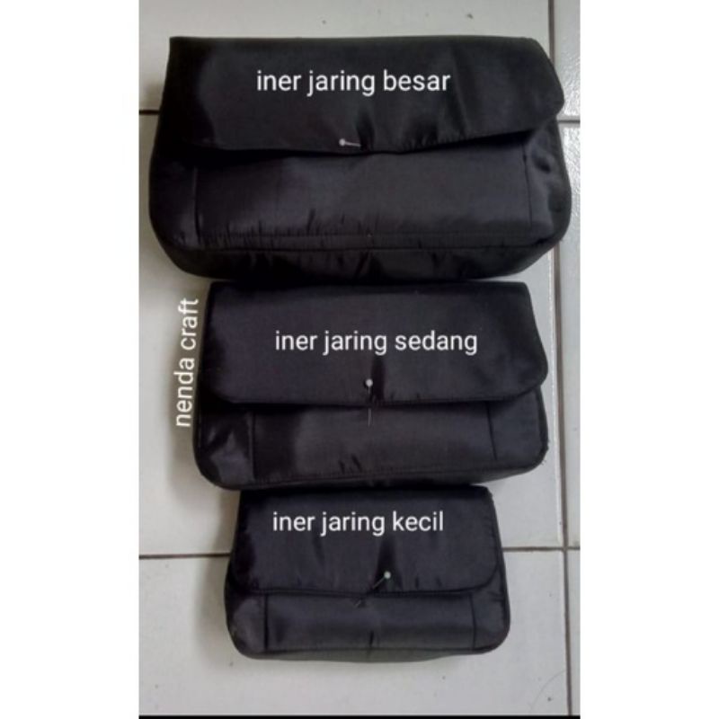 Iner tas jaring pola jadi