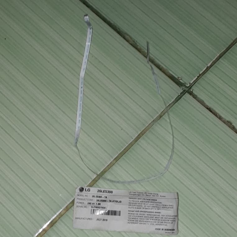 Flexible Fleksibel Backlight Lampu LG 26LE5300