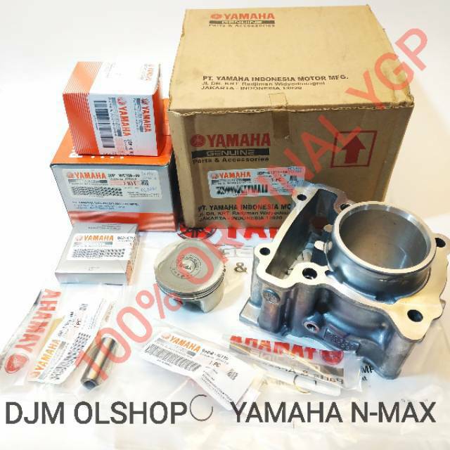 BLOK SEHER N-MAX AEROX 155 PAKETAN SET ORIGINAL YGP