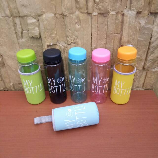 My bottle. Botol minum berbahan mika.. Anti bau plastik.
