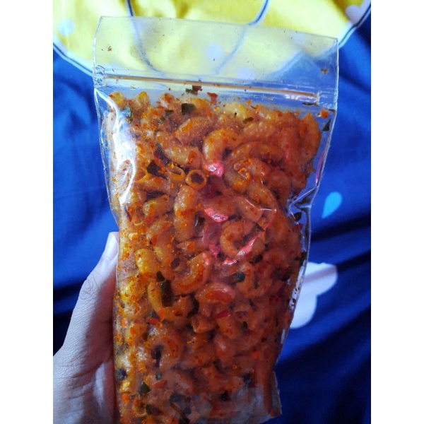 

Macaroni Pedas bumbu rempah