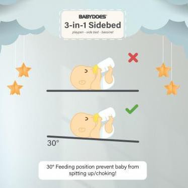 Box Baby Does / BabyDoes CH-MB 169 SN Mini Bed 3in1 Side Bed / Tempat Tidur Ranjang Bayi 3 in 1 (ART