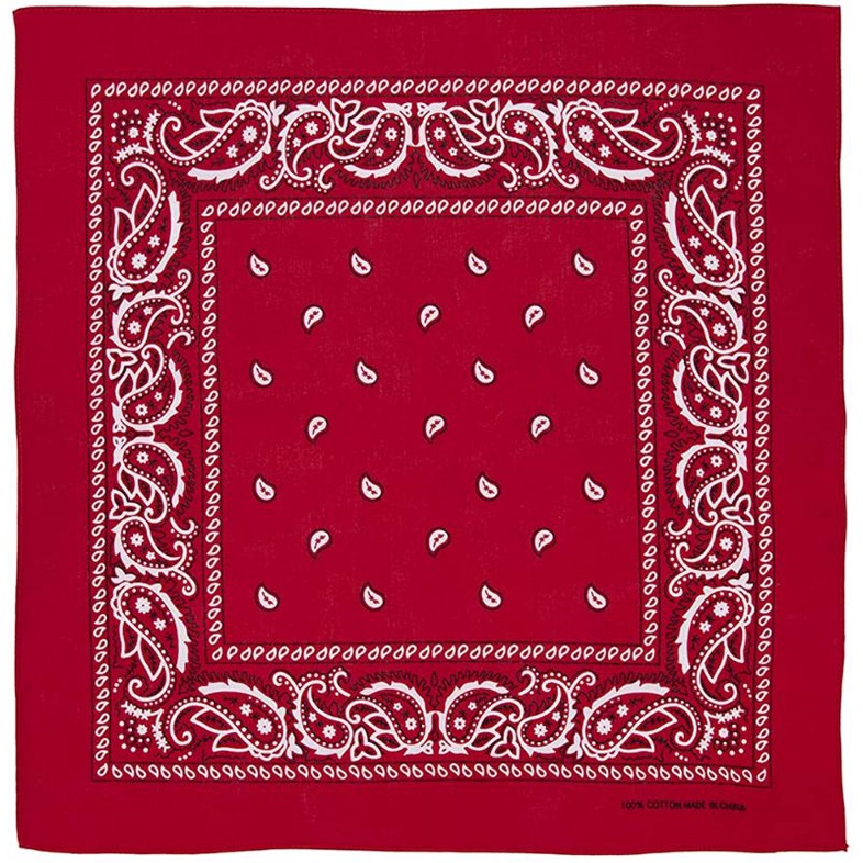 Bandana Paisley / Bandana 90s / Bandana Hip Hop / Scarf / Paisley / Bandana