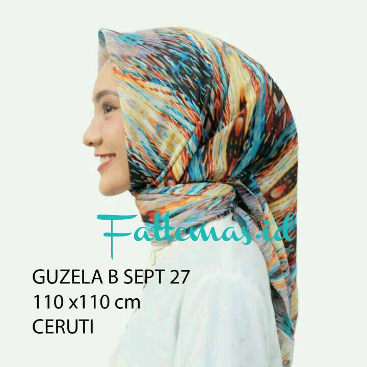 Segi Empat Motif Bahan Ceruti