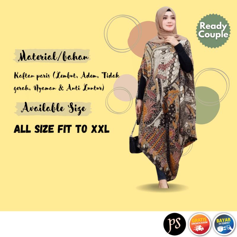 KAFTAN Kondangan Batik Wanita Modern Premium Jumbo  MY 2