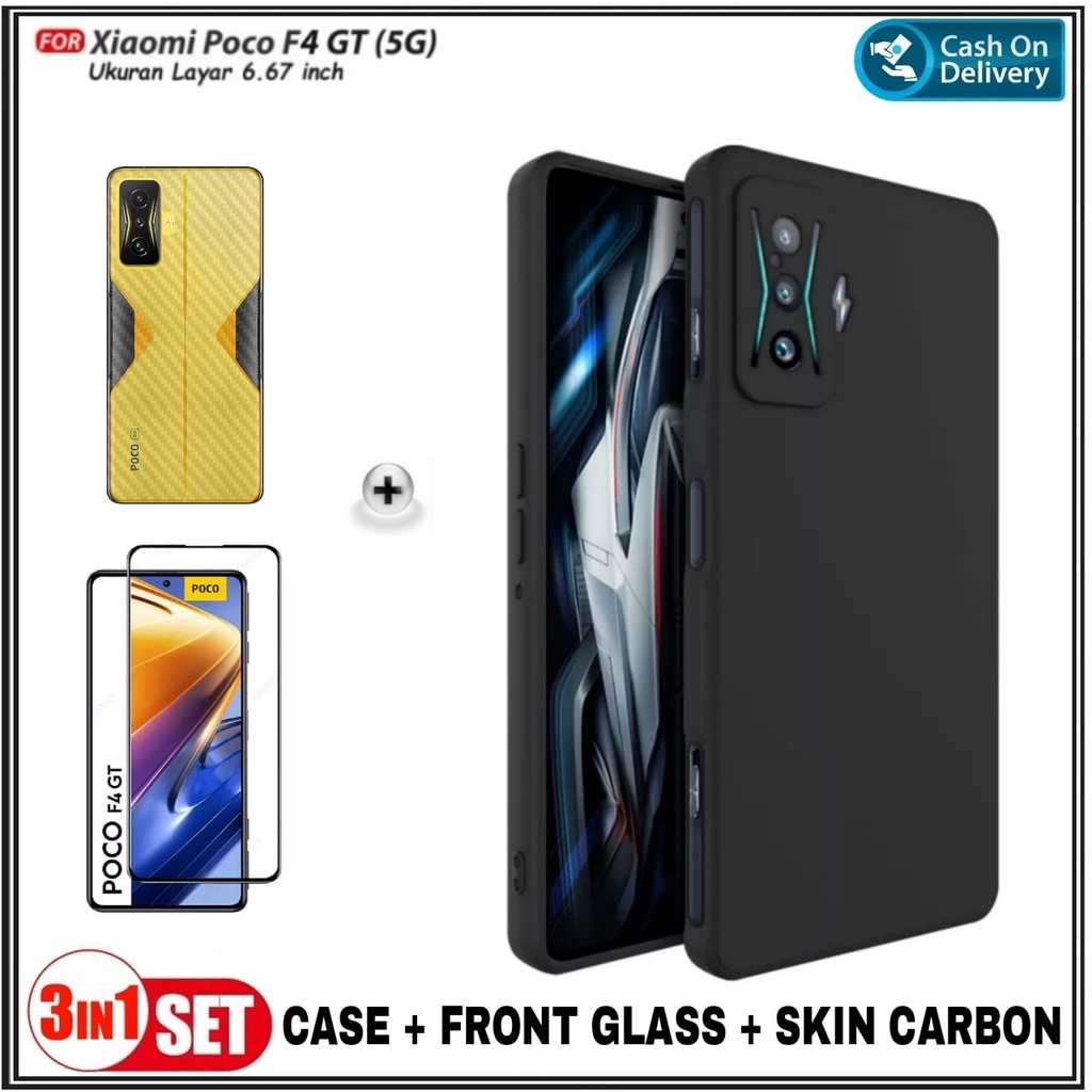 Case Xiaomi POCO F4 GT 5G Redmi K50 GAMING POCO M3 PRO Redmi Note 10 5G Soft Case Free Full Tempered