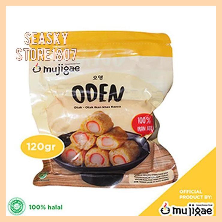 

[ MUJIGAE ODEN / ODENG / EOMUK / KOREAN FISH CAKE 120 GR- OTAK OTAK IKAN]