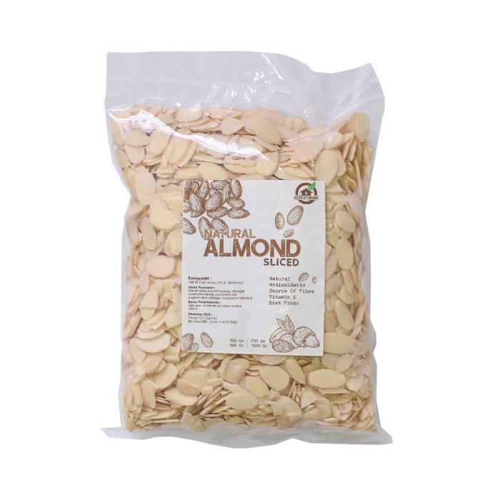 

LAINNYA-KEMASAN-MINUMAN- NATURAL ALMOND SLICED 100 GR -MINUMAN-KEMASAN-LAINNYA.