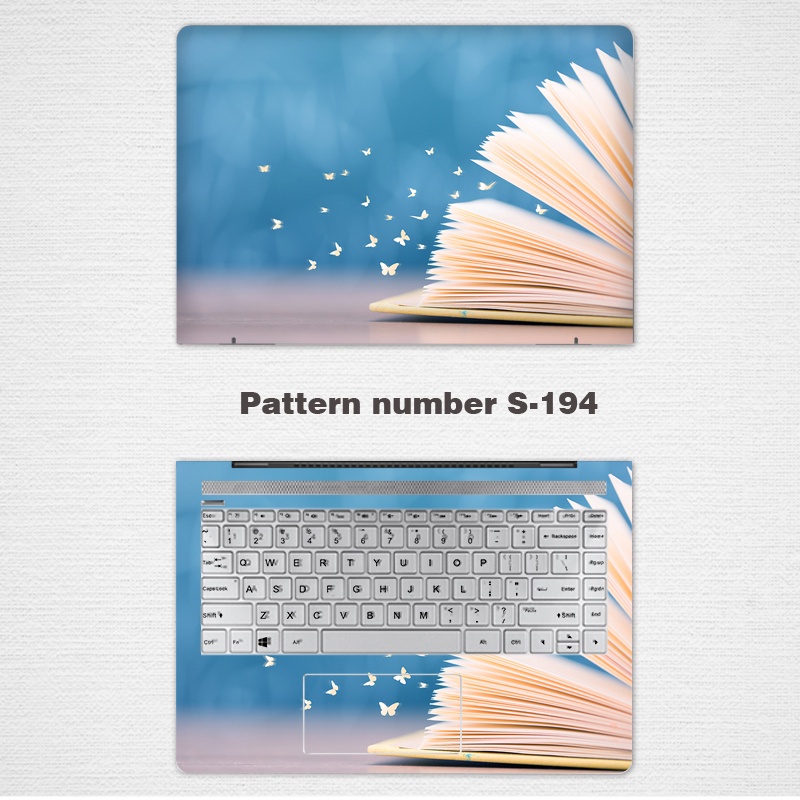 DIY Universal Laptop Stickers Computer Skin Vinyl 2 Sides Notebook Skin for 11/12/13/14 Inch ASUS Laptop Sticker VivoBook 15s Film Tianxuan Inspirion Latitude Vostro 5410 14 8 / 7 Hard Stone 6 ADOLE 14 13 Shell V5000j Protective Film 15.6 Inch