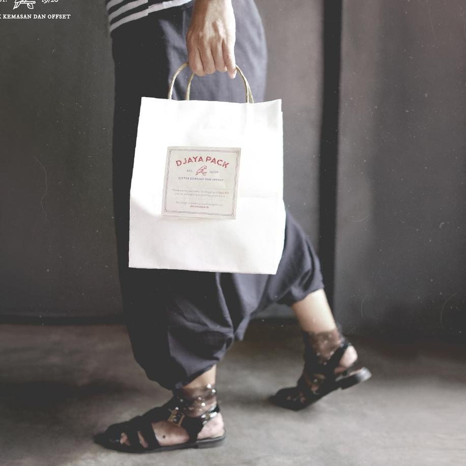 

✲ Paper bag Polos uk. 20 X 20 x 24 (isi 10 pcs) ➯
