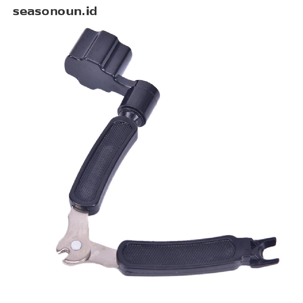 【seasonoun】 3 in 1 Tool Guitar Winder + String Cutter + Pin Puller for Guitar Banjo Mandolin .