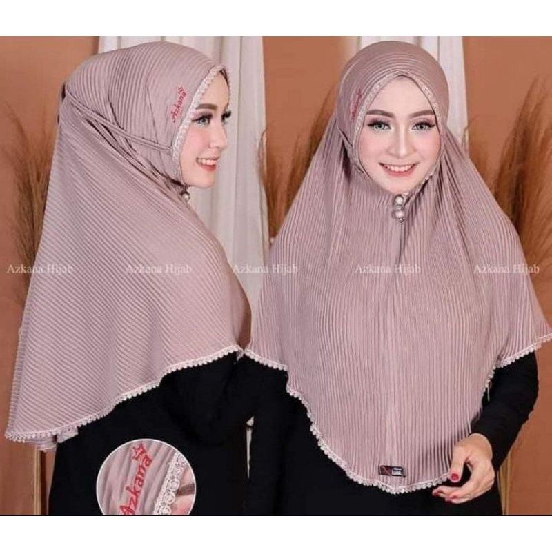 HIJAB BERGO INSTAN PLISKET RENDA