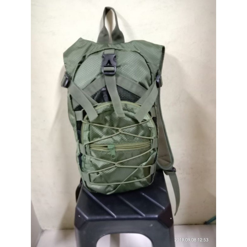 Tas Gendong sepeda|Tas sepeda warna hijau|Tas gendong hidropack hijau