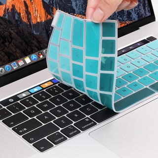 US English Cover Keyboard Warna Gradasi untuk Macbook Air