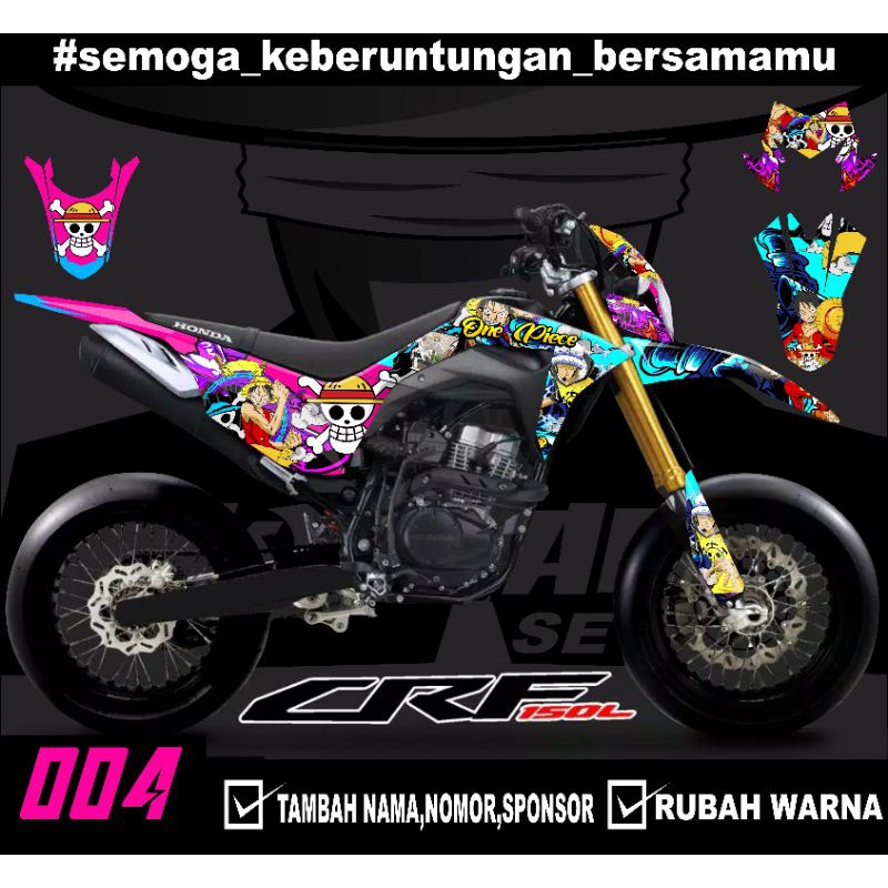 Sticker setiker stiker decal CRF 150 L one piece - Fullbody-Dekal stiker CRF 150 L Trail Supermoto