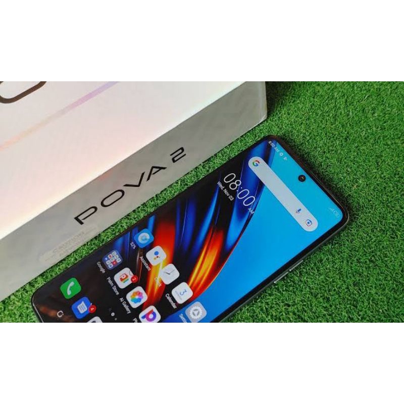 tecno pova2 second  ram6/128 baterai 7000mah. pemaketan 1bulana