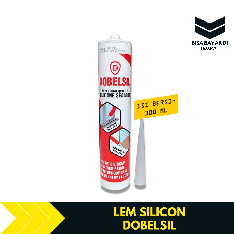 

Lem Silicone Sealant Lem Silikon Kaca Aquarium Aluminium Tahan Air TBA818