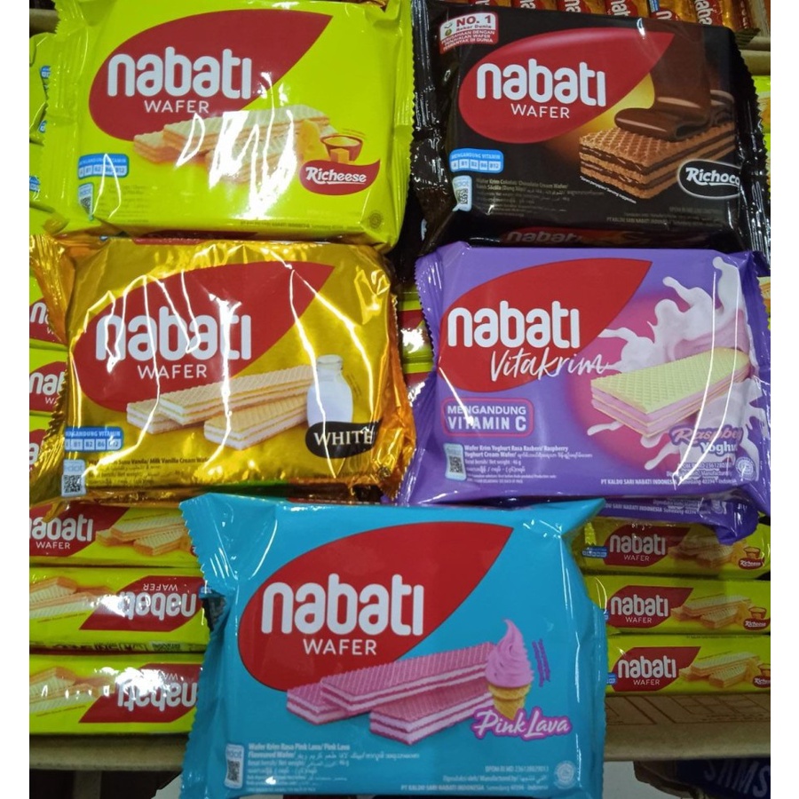 Jual Nabati Waffer Snack 50 gr | Shopee Indonesia