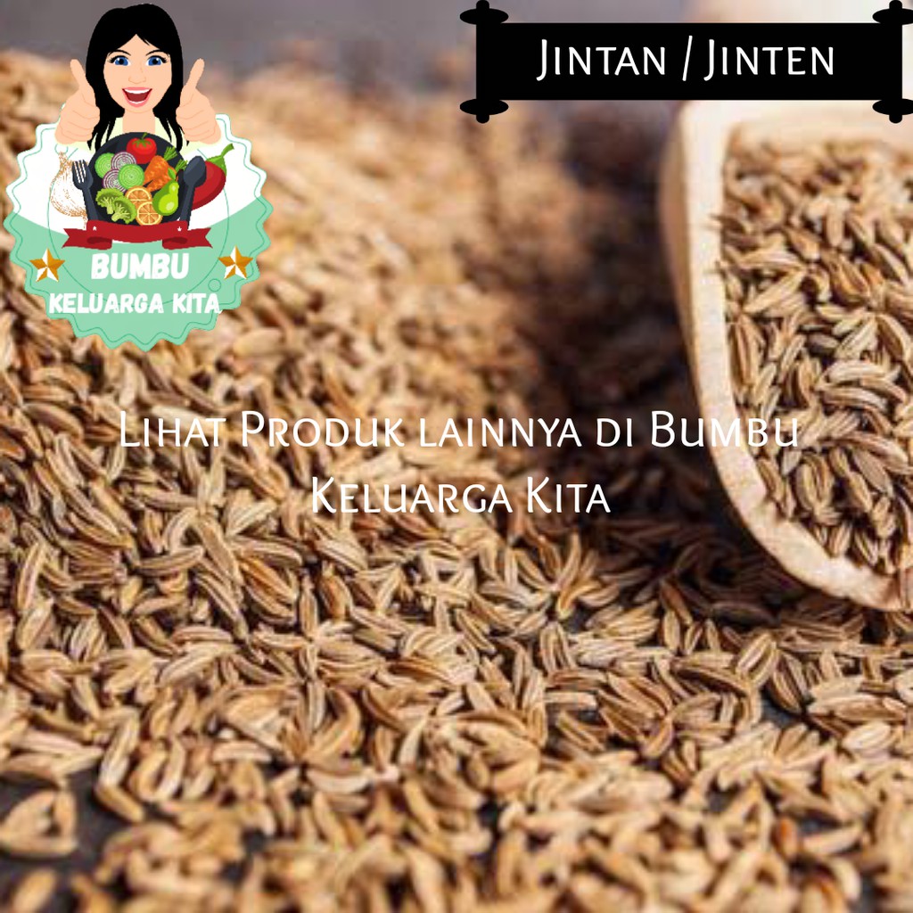 

Premium Fennel Seed / Jintan / Jinten 500Gram