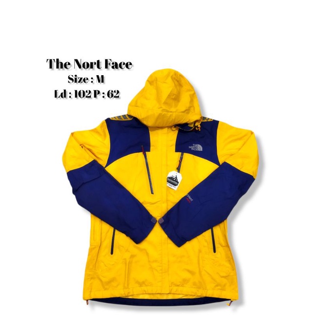 jaket outdoor second tnf size m