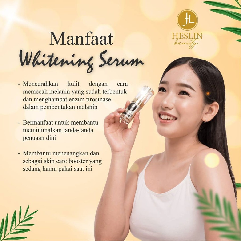 (SIAP KIRIM) SERUM HESLIN BEAUTY/HESLIN SERUM (WHITENING SERUM/ACNE SERUM/GLASSKIN SERUM)-6