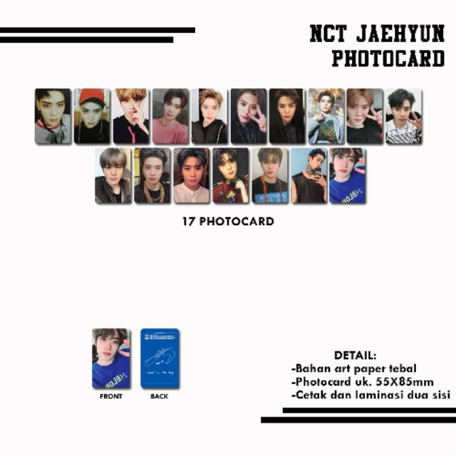NCT PHOTOCARD - JAEHYUN